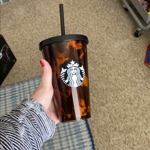 Starbucks NWT tortoise shell 16oz